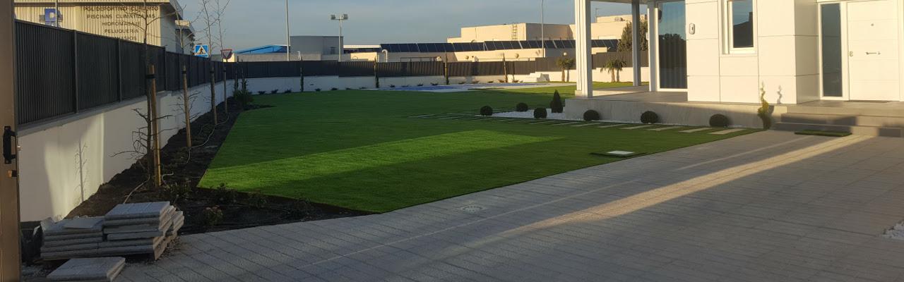Césped artificial residencial en Rivas-Vaciamadrid